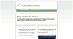 Desktop Screenshot of corbetteducation.com